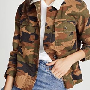 Madewell camo jacket